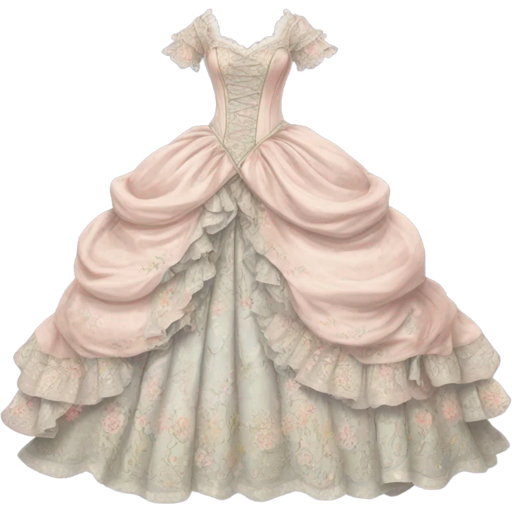 rococo dress emoji