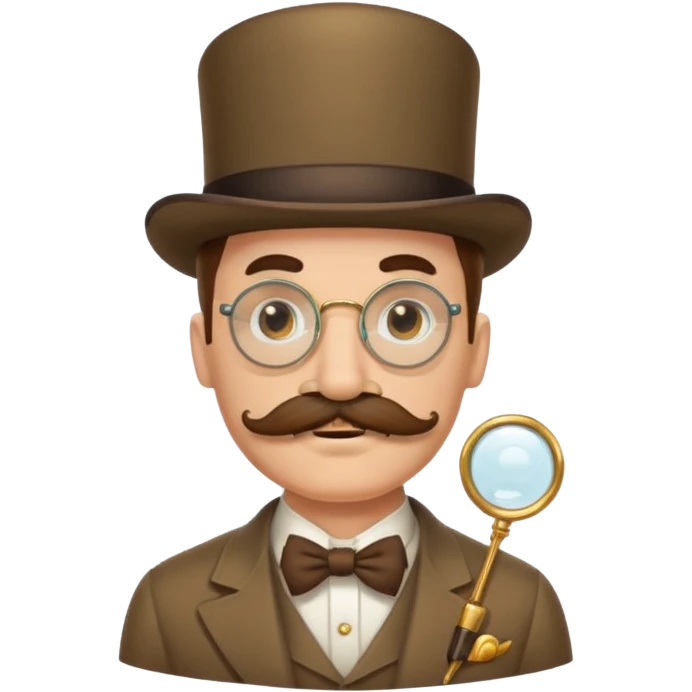 mustache monocle movember emoji