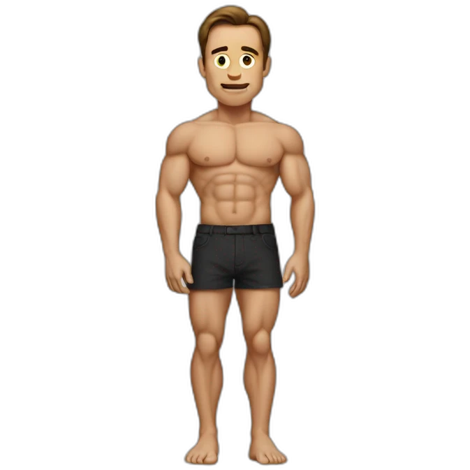 Arnold as a body emoji