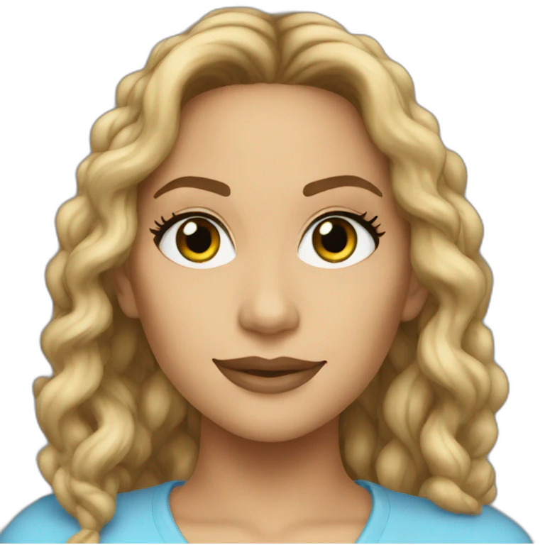 jlo blue emoji