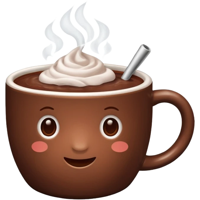 hot chocolate emoji