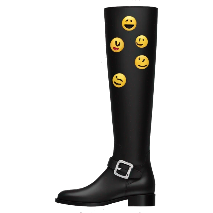 the givenchy boots emoji