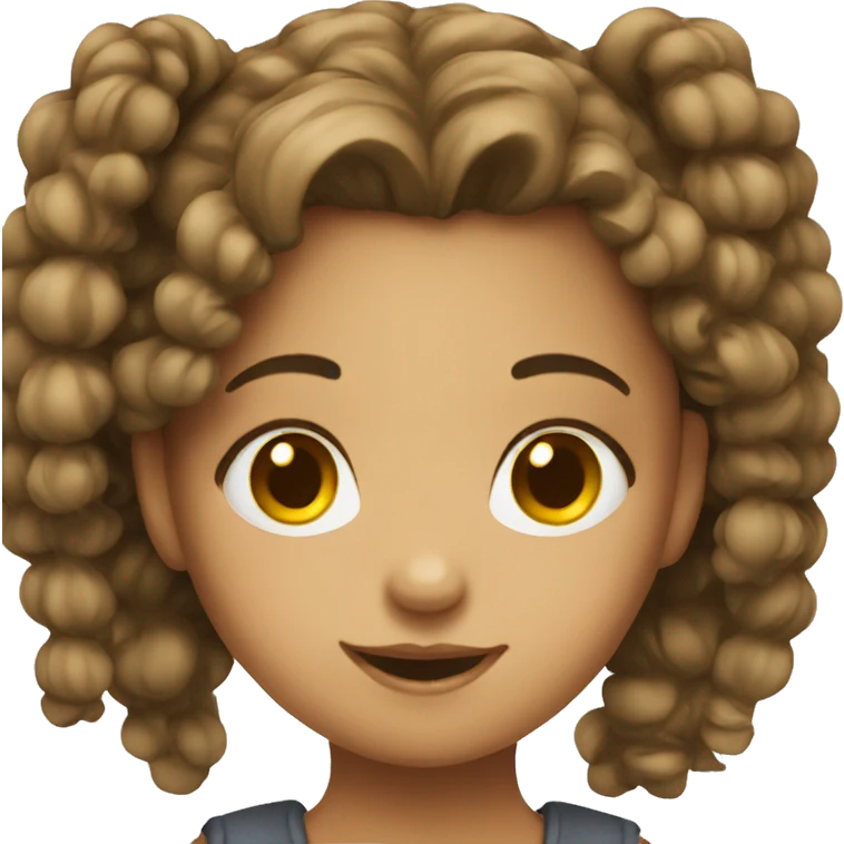 Cute girl emoji