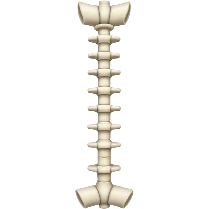 spine, just spinal column emoji