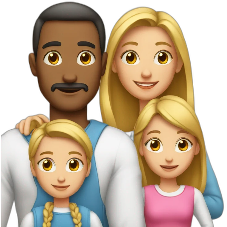 Famylli mom dad girl boy emoji