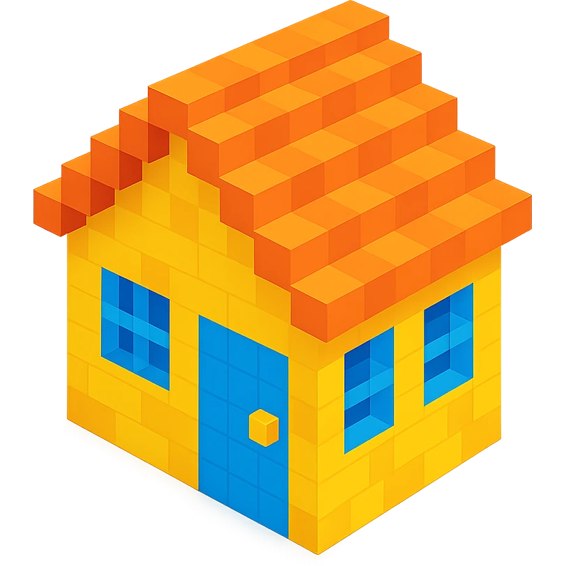 simple house emoji