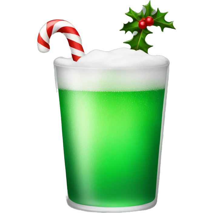 Christmas drink  emoji