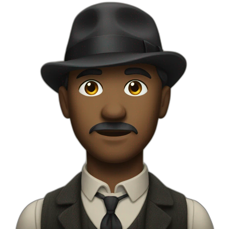 Peaky blinders one person emoji
