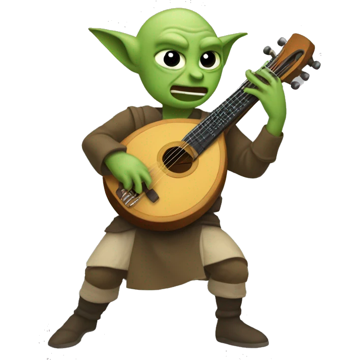 mandolarian fight grogu emoji
