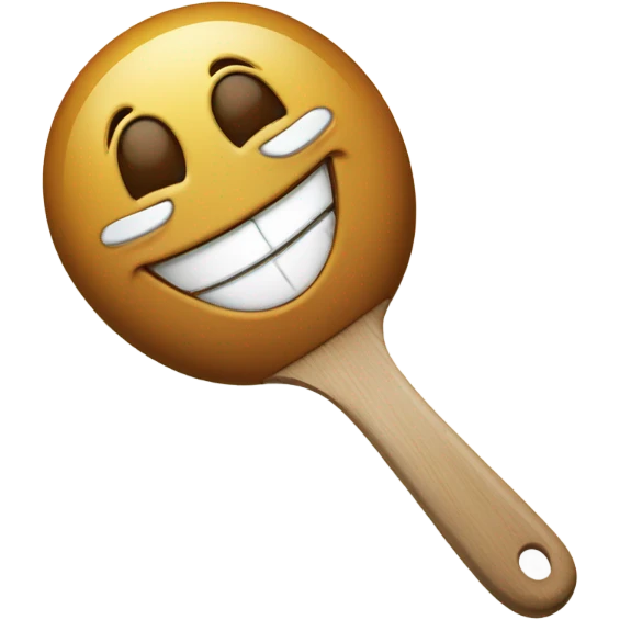 Smiling spatula  emoji