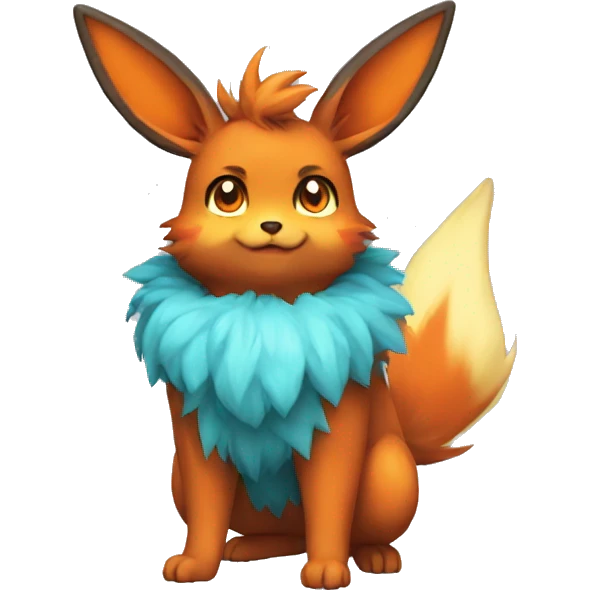 Flareon full body emoji