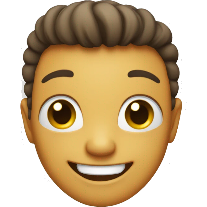 Happiest happy face emoji
