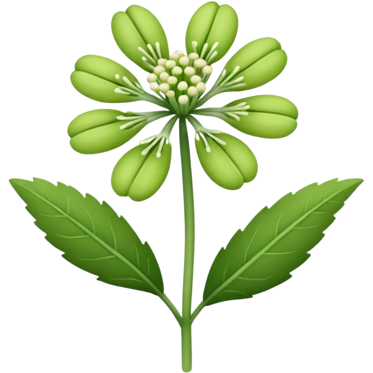 Galbanum flower emoji