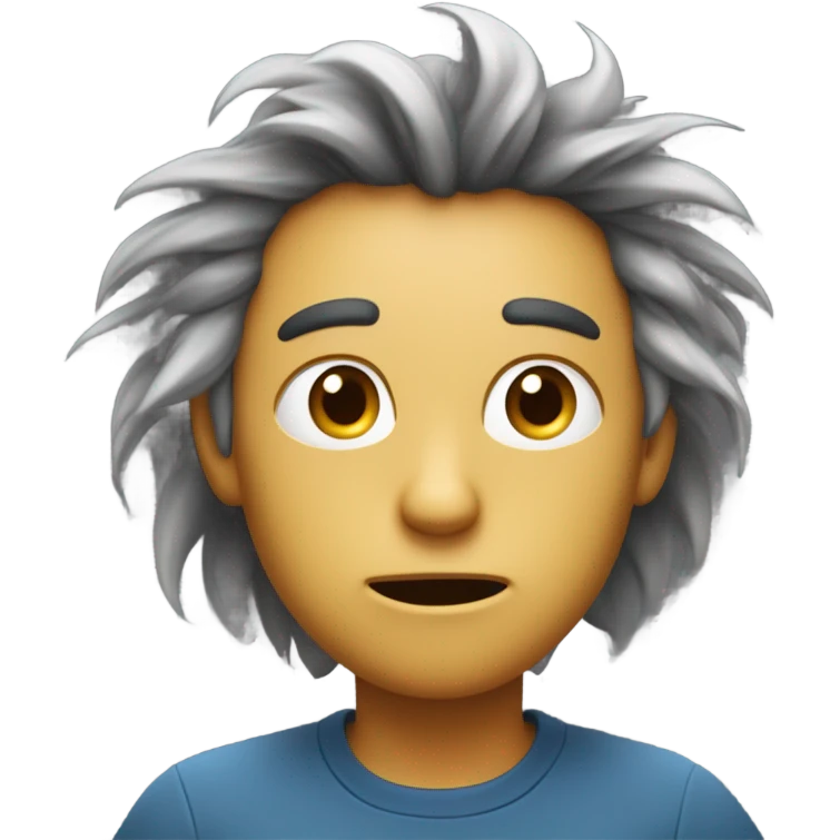 Dizzy and confused emoji