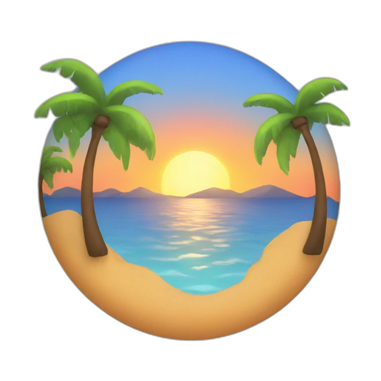 Sunrise emoji