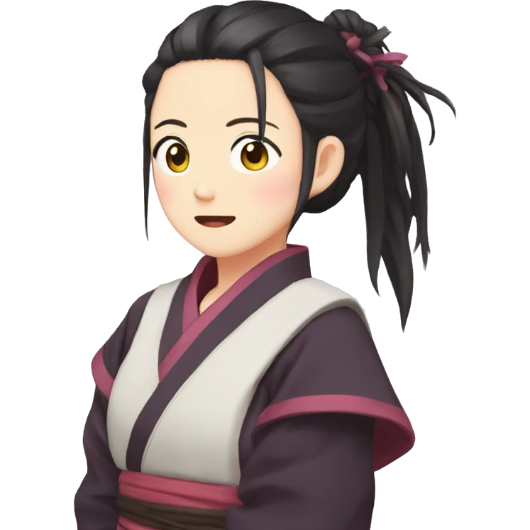 Nezuko kamado llorando emoji
