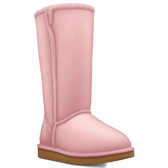 light pink uggs emoji