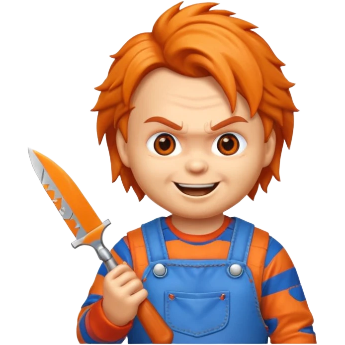 Un emojin de chuky emoji