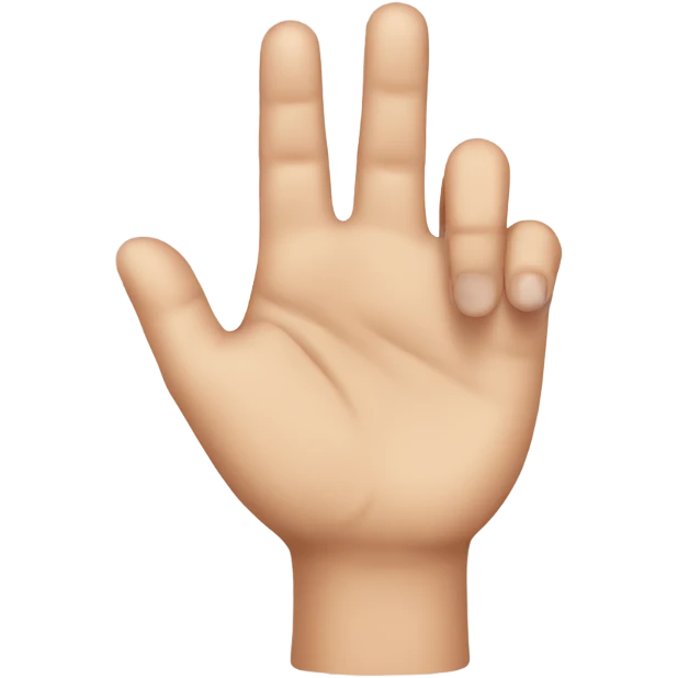 auricular finger emoji