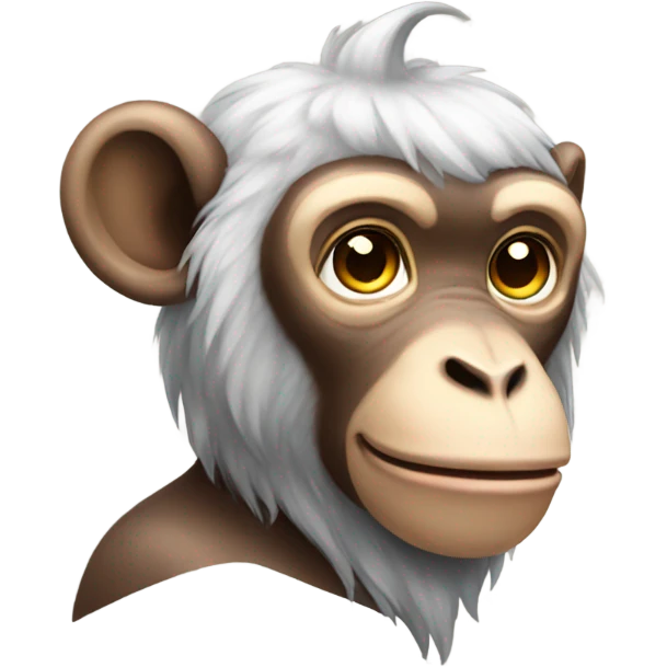 Monkey mixed with Unicorn  emoji