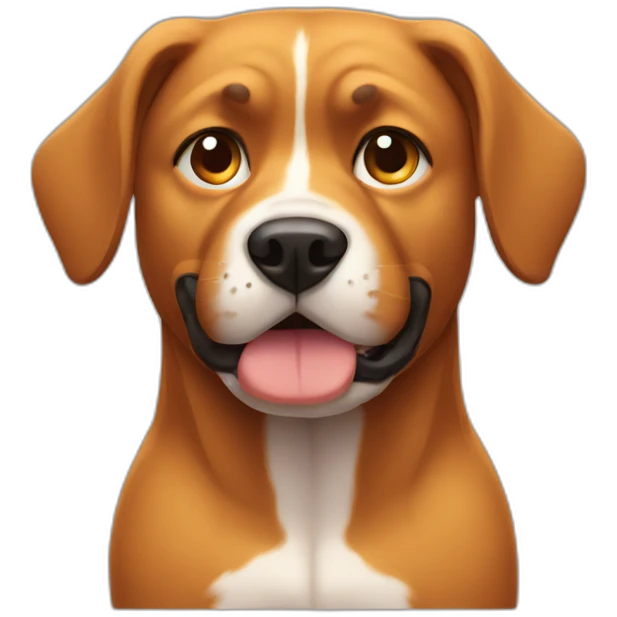muscular dog emoji