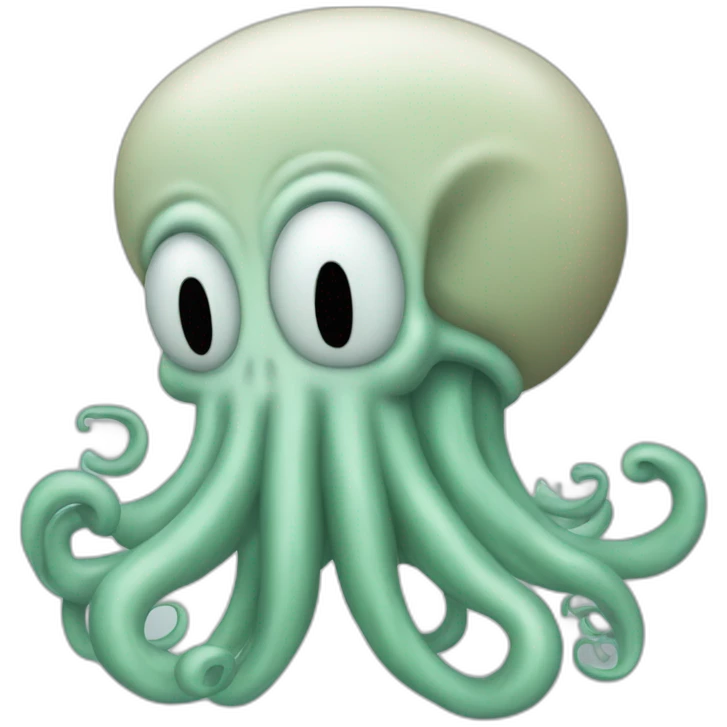 Squidward Q Tentacles emoji