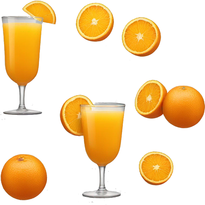 Orange juice  emoji
