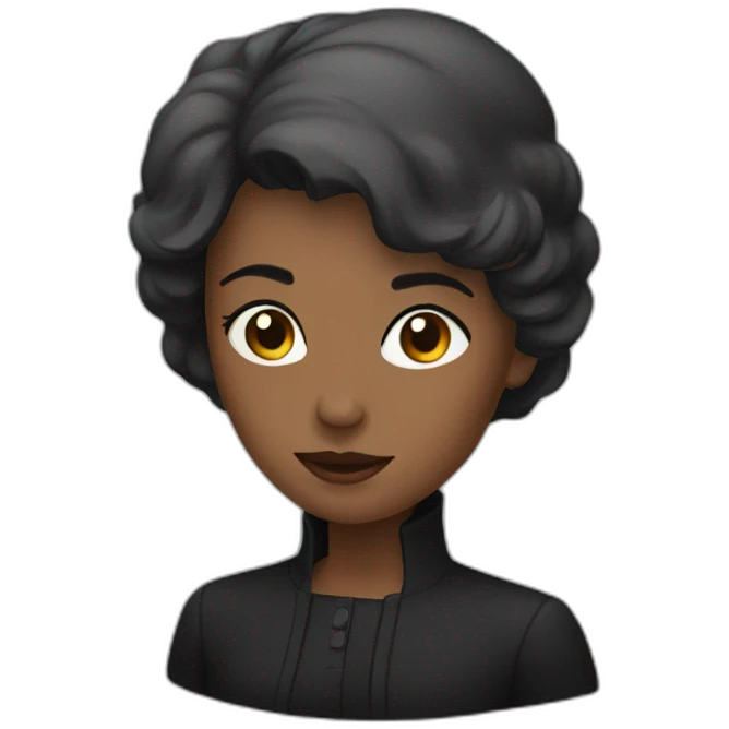 Widow emoji