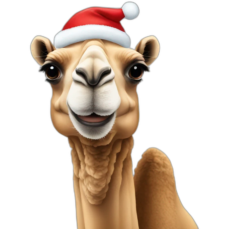 christmas camel emoji