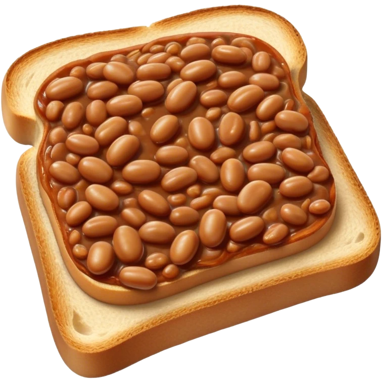 Heinz beans on toast emoji