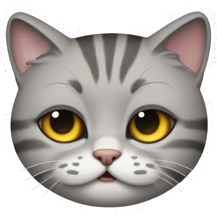 British cat crying emoji
