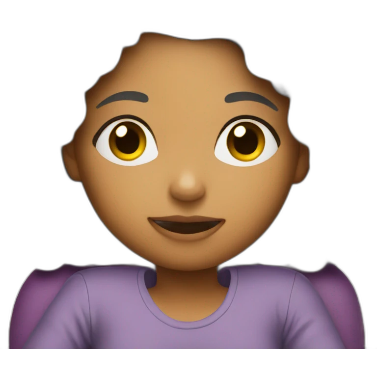Girl on the couch emoji