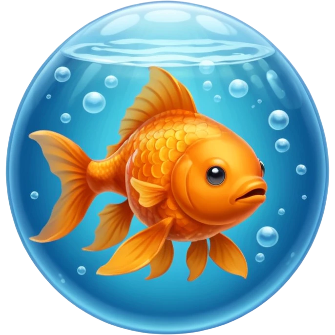 Space goldfish emoji