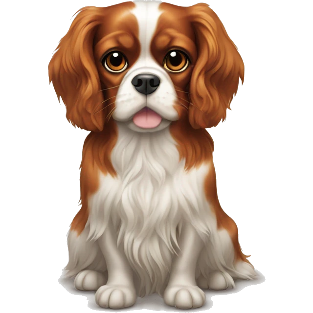 Cavalier king Charles spaniel  emoji