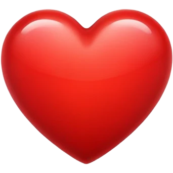 red heart emoji