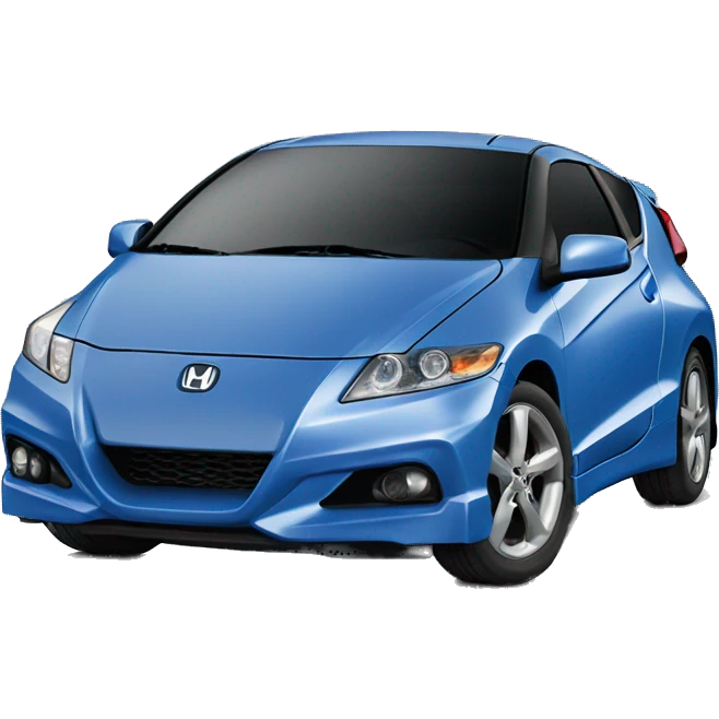 Honda CR-Z car blue emoji