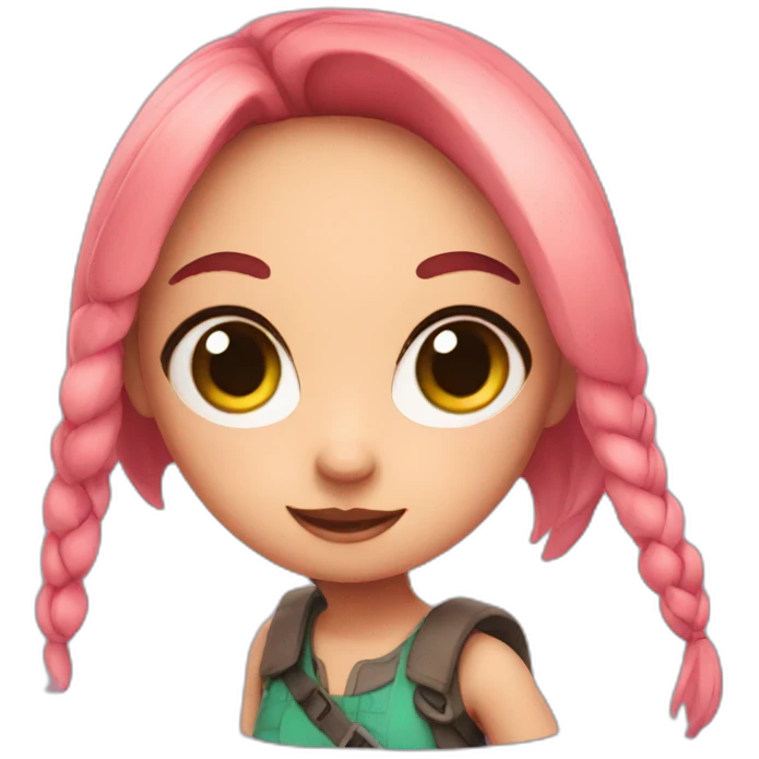 Inkling girl emoji
