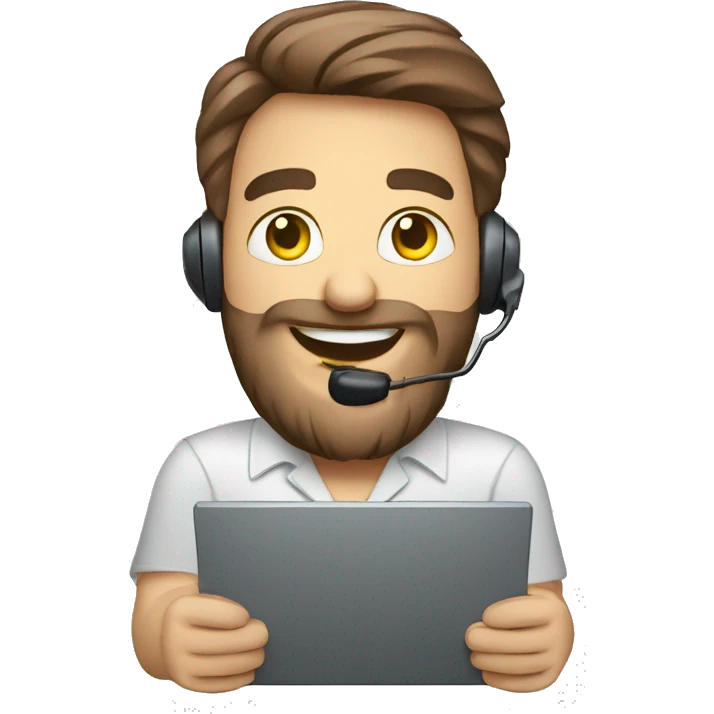 call center emoji