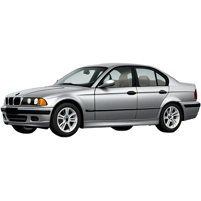 Grey 1999 BMW 323i side view  emoji