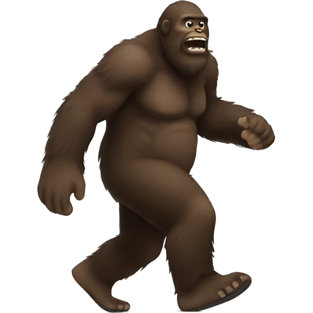 Big foot emoji