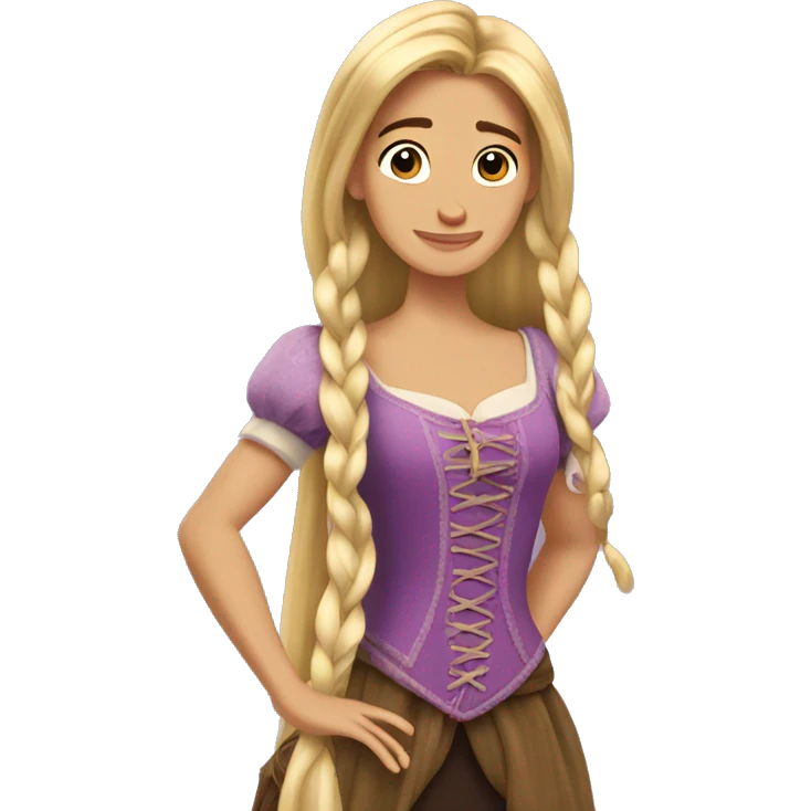 Rapunzel emoji