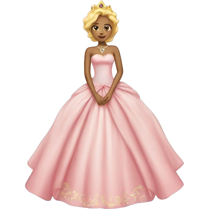 Princess dress emoji
