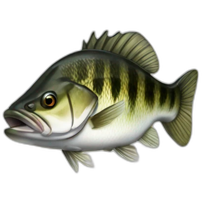 Black bass emoji