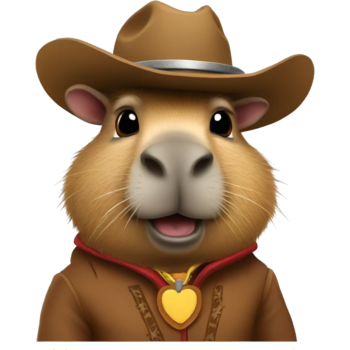 cowboy capybara emoji