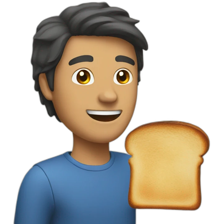 toast side view emoji