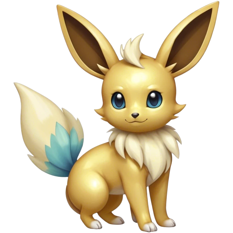 Shiny-Eeveelution-Cute-Fakemon-Insect-Pokémon-fusion full body emoji