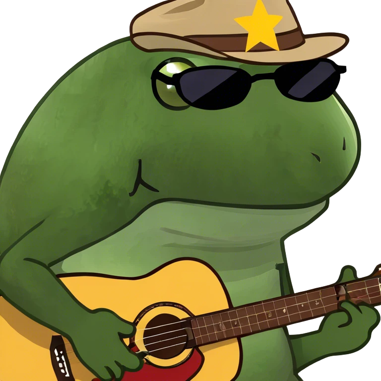 playing the guitar  emoji