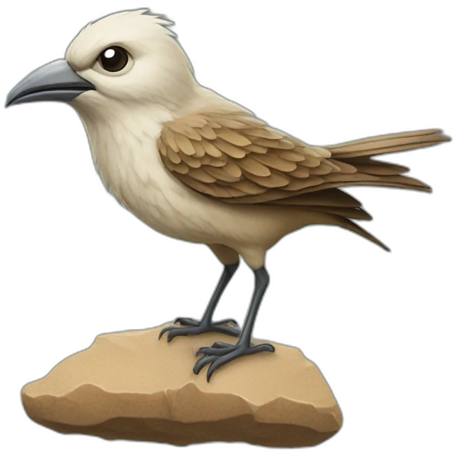 Erosion bird emoji
