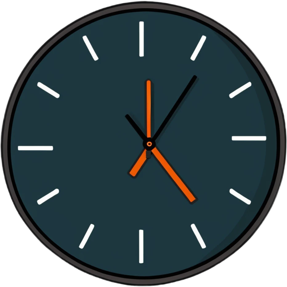 clock timepiece emoji