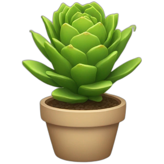 Leo succulent emoji